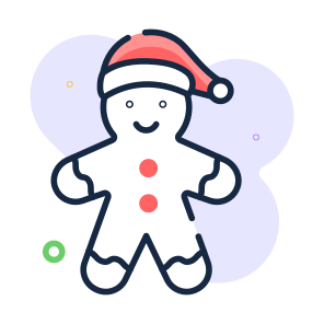 Gingerbread, Cookie, Biscuit, Man, Sweet, icon