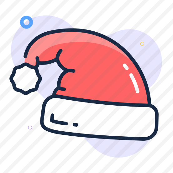Santa, Hat, Cap, Beanie, Clothing, preview