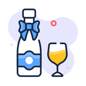 Toast, Wine, Alcohol, Whisky, Vodka, icon