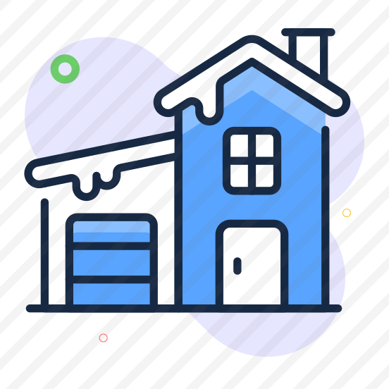 Winter, House, Snow, Christmas, New Year, preview