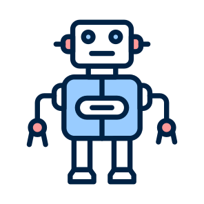 Ai, Robot, Artificial, Intelligence, Bionic icon