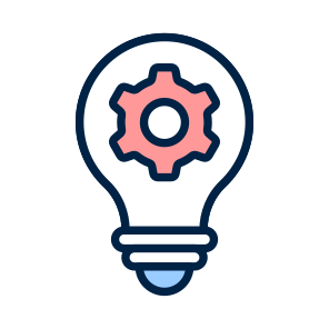 Creative, Technology, Innovation, Lightbulb, Machine icon