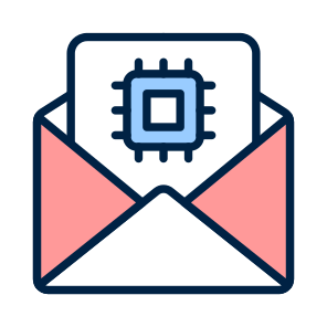 Email, Generator, Mail, Smart, Ai icon