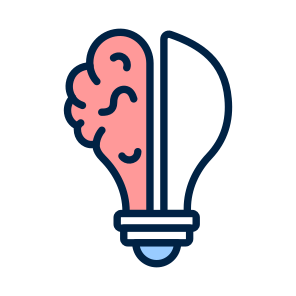 Idea, Generation, Creation, Progress, Artificial icon