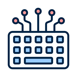 Keyboard, Ai, Artificial Intelligence, Input, Device icon