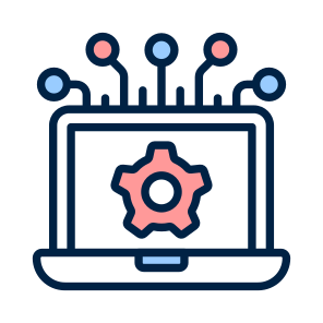 Laptop, Configuration, Customization, Developpement, Service icon