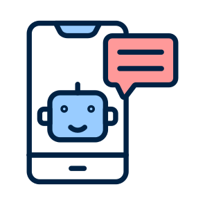 Mobile, Robot, Artificial, Intelligence, Assistant icon