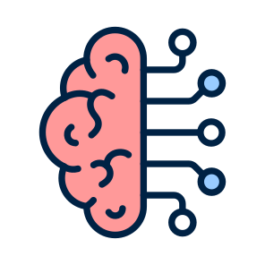 Neural, Network, Artificial, Intelligence, Ai icon