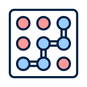 Pattern, Lock, Cyber, Security, Codification icon