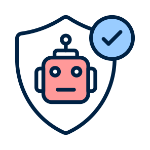 Robot, Security, Robotics, Protection, Automation icon