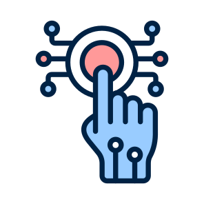 Robotic, Hand, Artificial, Intelligence, Interaction icon