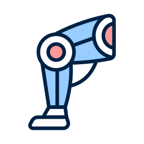 Robotic, Leg, Bionic, Artificial Intelligence, Machine icon