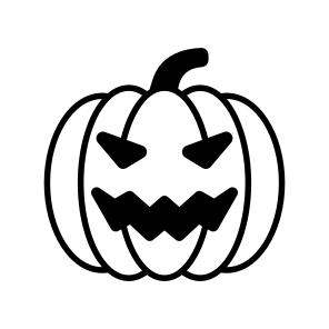 Halloween, Pumpkin, Creepy, Scary, Jack O Lantern, Horror, icon