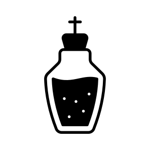 Holy, Water, Sacred, Halloween, Vampire, Protection, Horror, icon