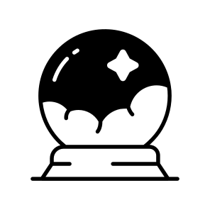 Magic, Ball, Spooky, Halloween, Haunted, Fortune, Witchcraft, icon
