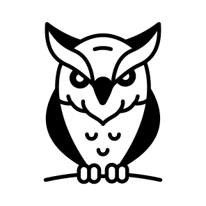 Owl, Halloween, Creepy, Spooky, Horror, Scary, Haunted, icon
