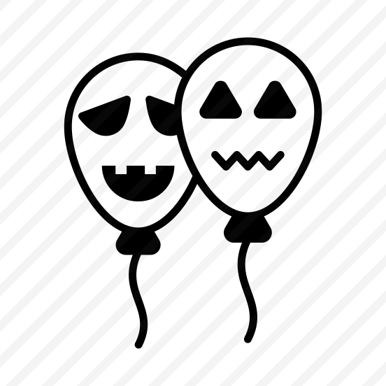 Scary, Balloons, Spooky, Creepy, Eerie, Halloween, Haunted preview