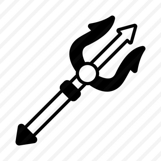 Trident, Weapon, Halloween, Spooky, Scary, Gothic, Demon, preview