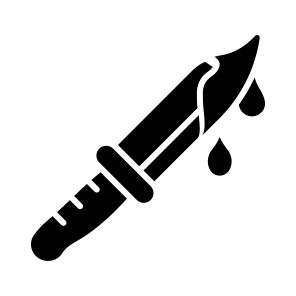 Bloody, Knife, Halloween, Scary, Spooky, Haunted, Horror, icon