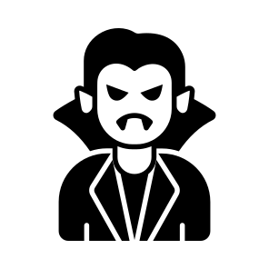 Dracula, Monster, Vampire, Devil, Zombie, Bloodsucker, Halloween, icon