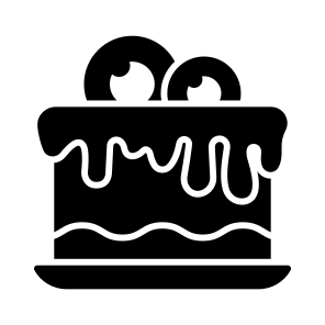Halloween, Cake, Spooky, Scary, Creepy, Bloody, Haunted icon
