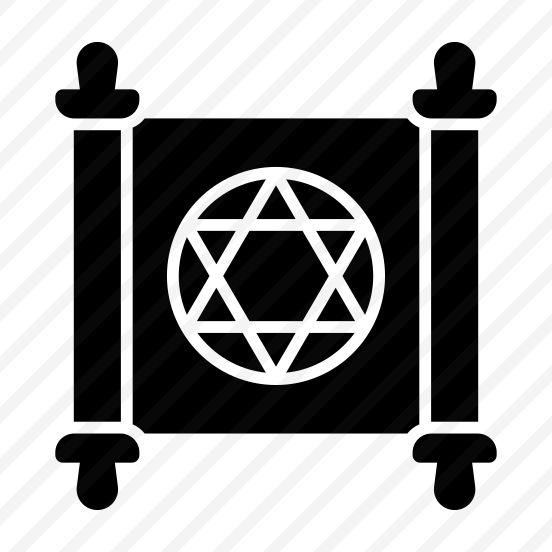Jewish, Scroll, Sacred, Haunted, Spooky, Halloween, Decoration, preview