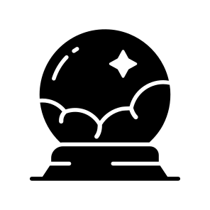 Magic, Ball, Spooky, Halloween, Haunted, Fortune, Witchcraft, icon