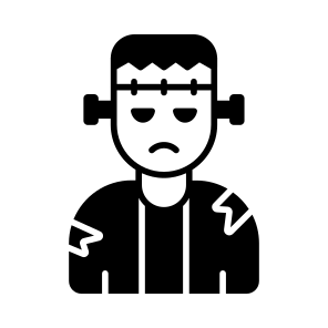 Monster, Head, Halloween, Creepy, Spooky, Haunted, Scary icon