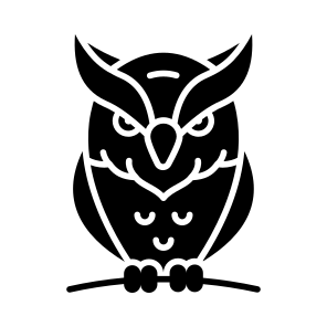 Owl, Halloween, Creepy, Spooky, Horror, Scary, Haunted, icon