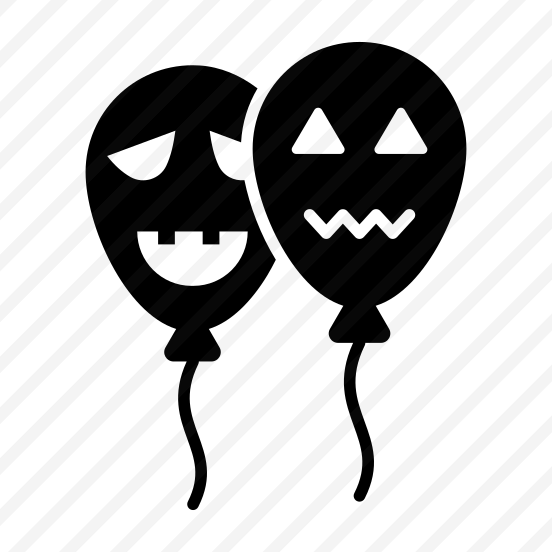 Scary, Balloons, Spooky, Creepy, Eerie, Halloween, Haunted preview