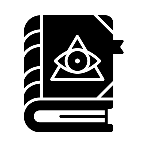 Spell, Book, Halloween, Sacred, Haunted, Spooky, Creepy, icon