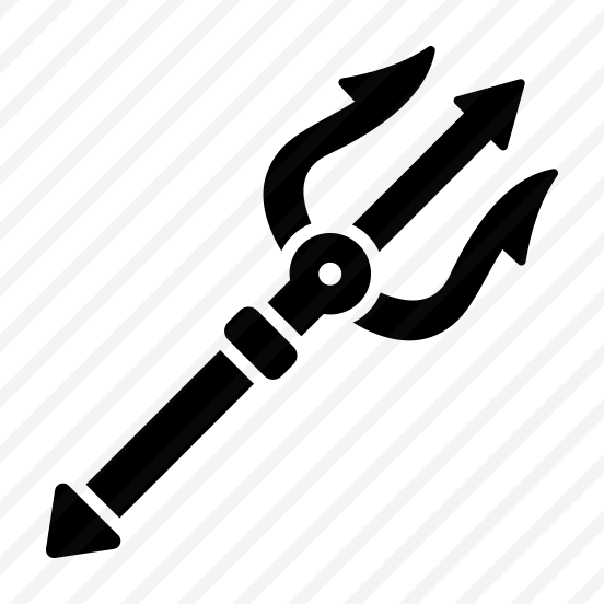 Trident, Weapon, Halloween, Spooky, Scary, Gothic, Demon, preview