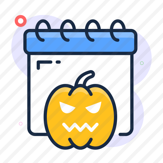 Calendar, Halloween, Reminder, Event, Festive, Spooky, Scary, preview