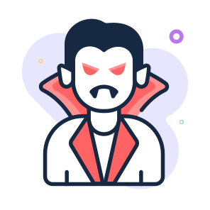Dracula, Monster, Vampire, Devil, Zombie, Bloodsucker, Halloween, icon