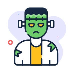 Monster, Head, Halloween, Creepy, Spooky, Haunted, Scary icon