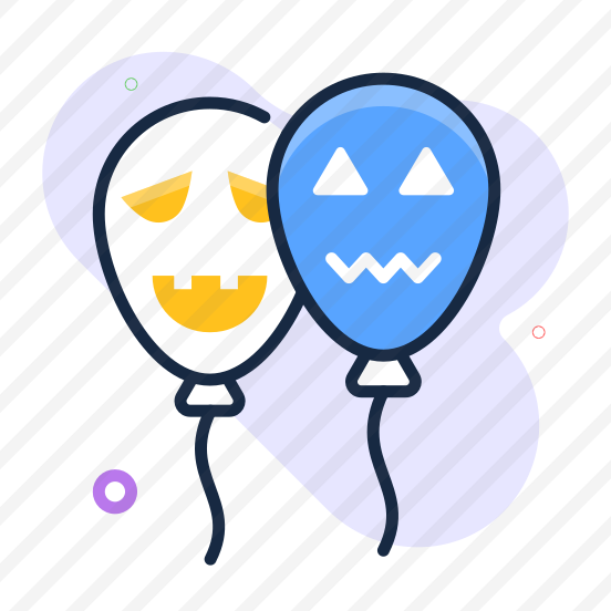 Scary, Balloons, Spooky, Creepy, Eerie, Halloween, Haunted preview