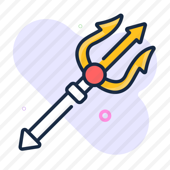 Trident, Weapon, Halloween, Spooky, Scary, Gothic, Demon, preview