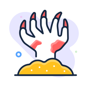Zombie, Hand, Monster, Halloween, Scary, Spooky, Creepy, icon
