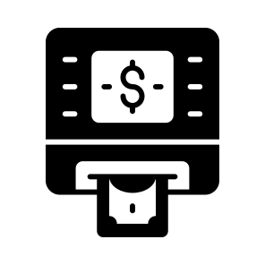 Atm, Machine, Transaction, Withdrawal, Payment icon