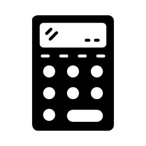 Calculator, Adder, Estimator, Mathematics, Device icon