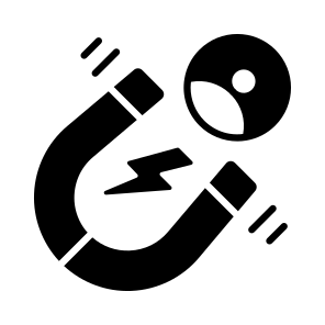 Customer, Attraction, Client, Magnet, Sales, icon