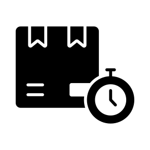 Delivery, Time, Express, Fast, Guarantee icon