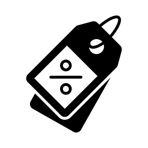 Discount, Tag, Price, Offer, Sales, Label icon