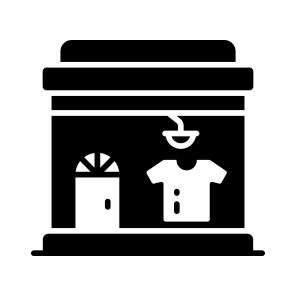 Garment, Shop, Store, Clothing, Boutique icon