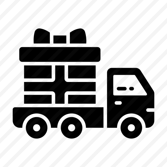 Gift, Delivery, Truck, Van, Shipping, Logistics preview
