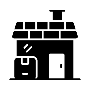Home, Delivery, Shipping, Logistics, Package icon
