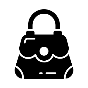 Ladies, Bag, Purse, Clutch, Garments, Fashion, icon