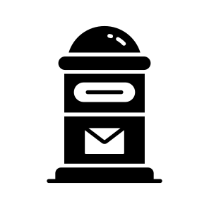 Letterbox, Mailbox, Postbox, Postal, Post icon