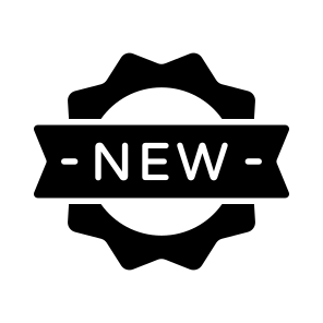 New, Arrival, Product, Badge, Marketing icon