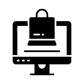 Online, Shopping, Ecommerce, Virtual, Digital icon